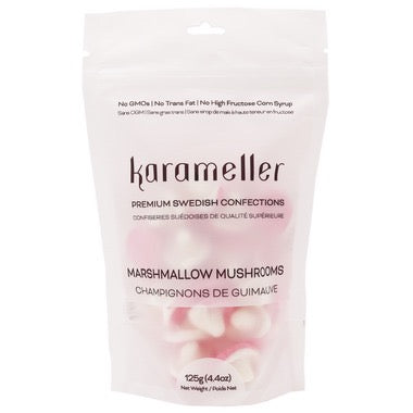 Karameller -125g Pouch -  Marshmellow Mushrooms