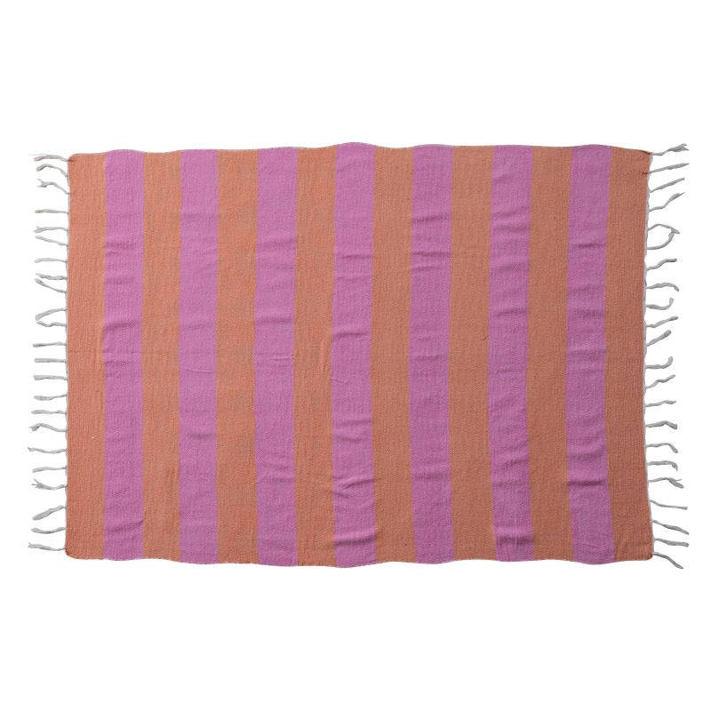 Throw - Pink & Orange