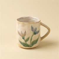 Painted Petals Mug - Iris