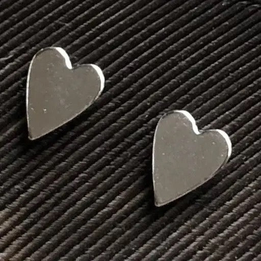 Tiny Heart Studs