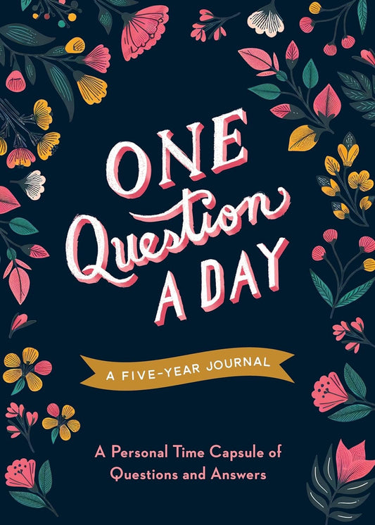 One Question a Day (Floral): A Five-Year Journal