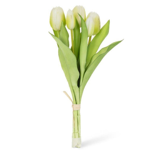 5 Stem Tulip Bunch - White