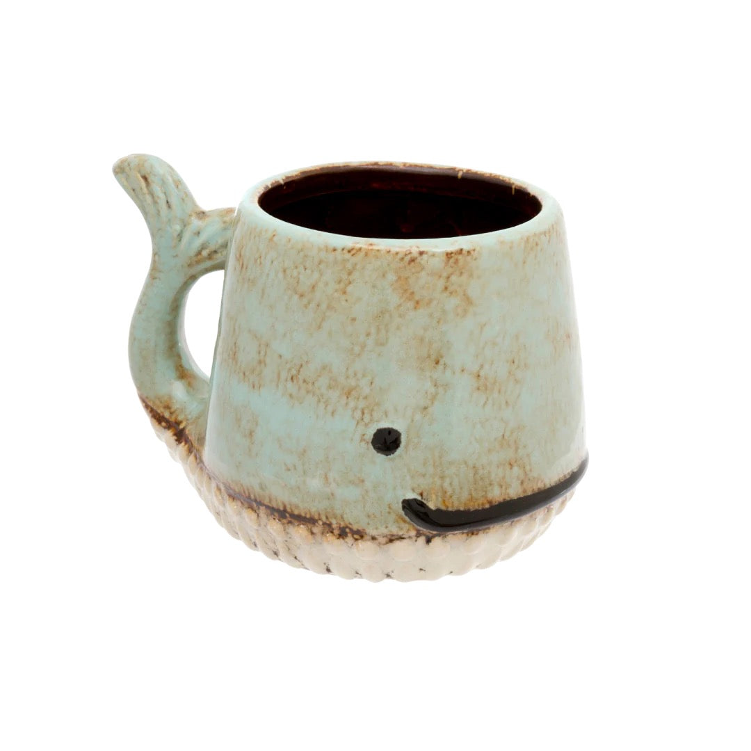 Mug - Whale - Aqua