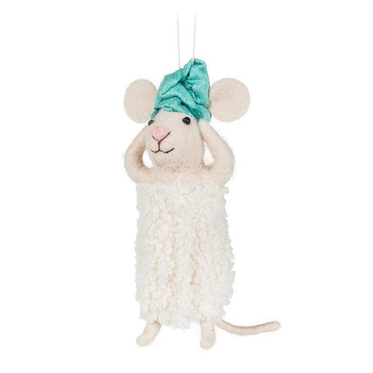 Mice - Spa Mouse with Turban & Towel