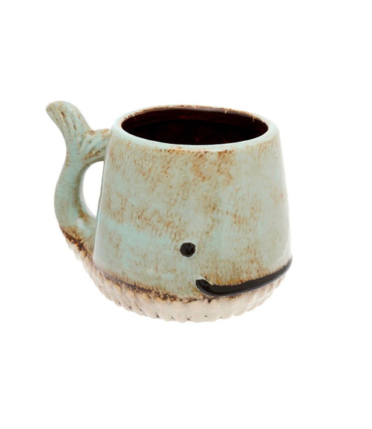 Mug - Whale - Aqua