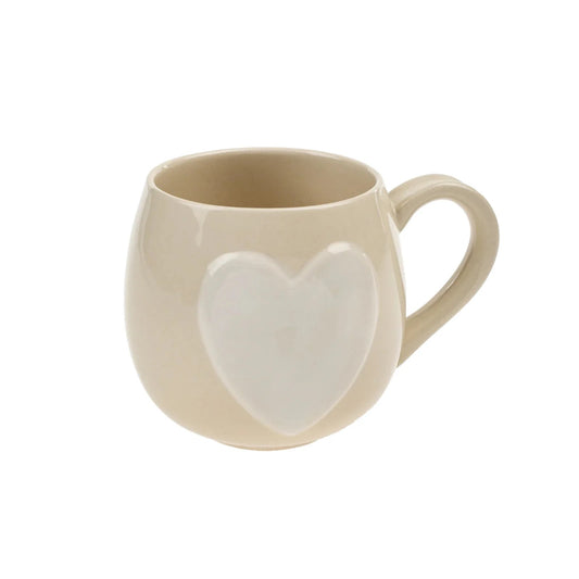 Mug - BIG CREAM HEART