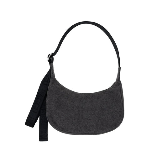 Small Crescent Bag - Denim