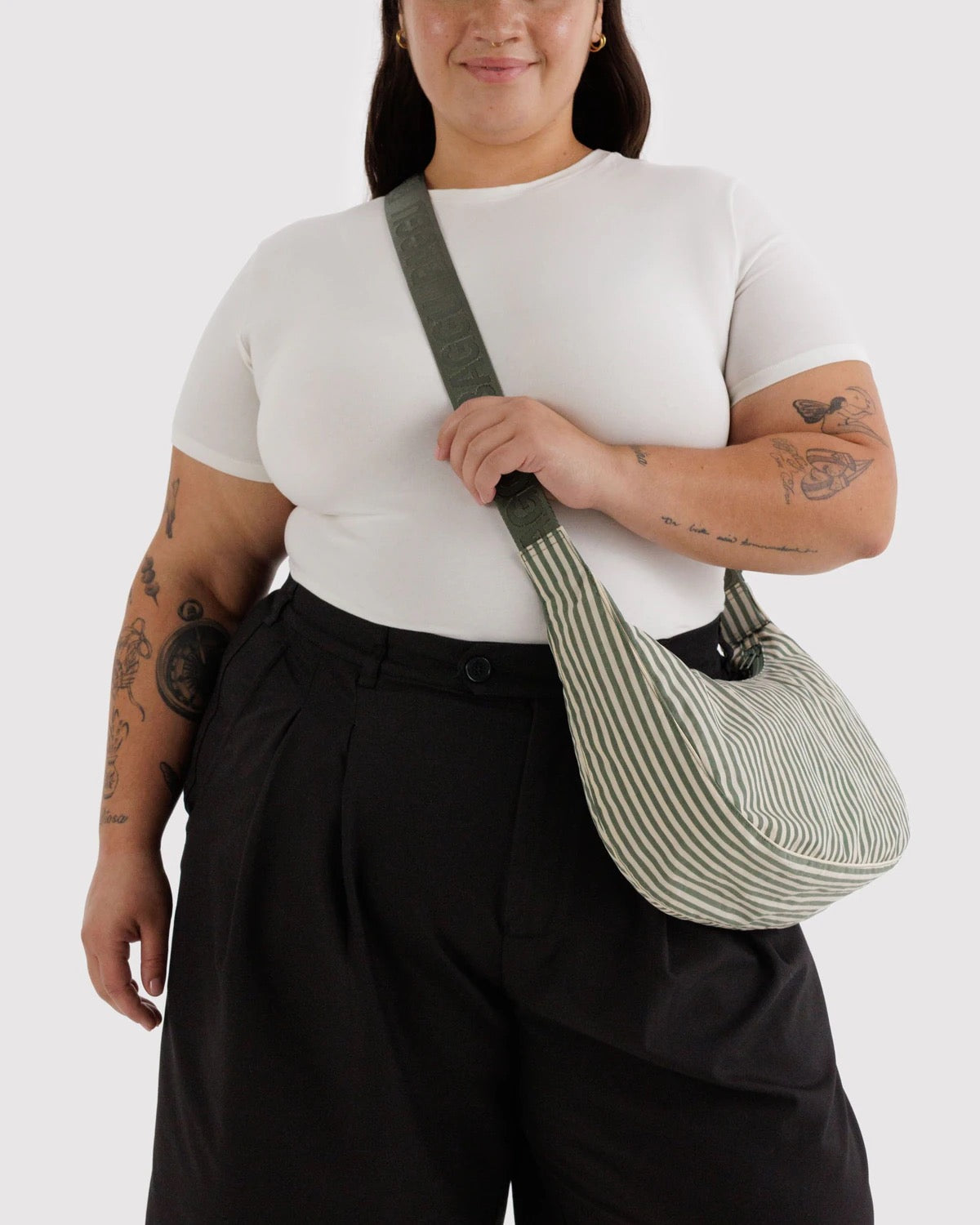 Nylon Crescent Bag - Medium