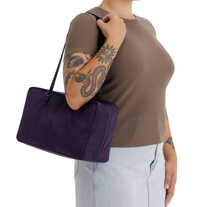 Medium Nylon Bowler Bag