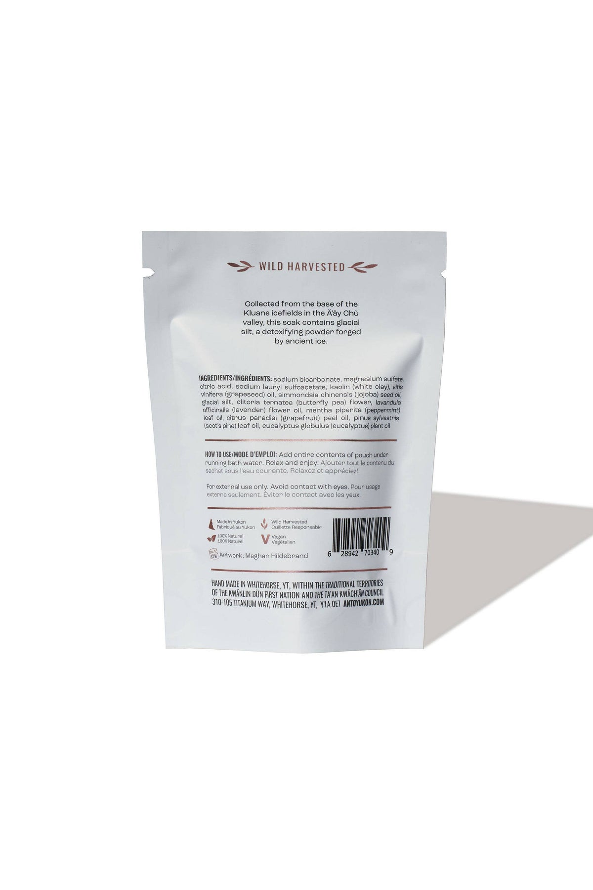 Foaming Glacier Bath Soak: 500 g