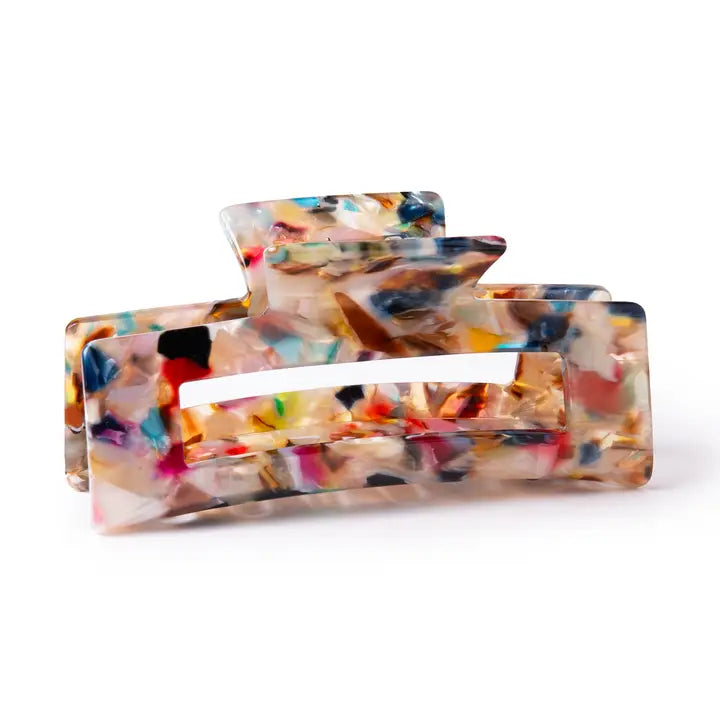 The Large Confetti Claw Clip