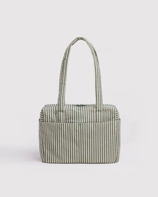 Everyday Cloud Bag - Sage Stripe