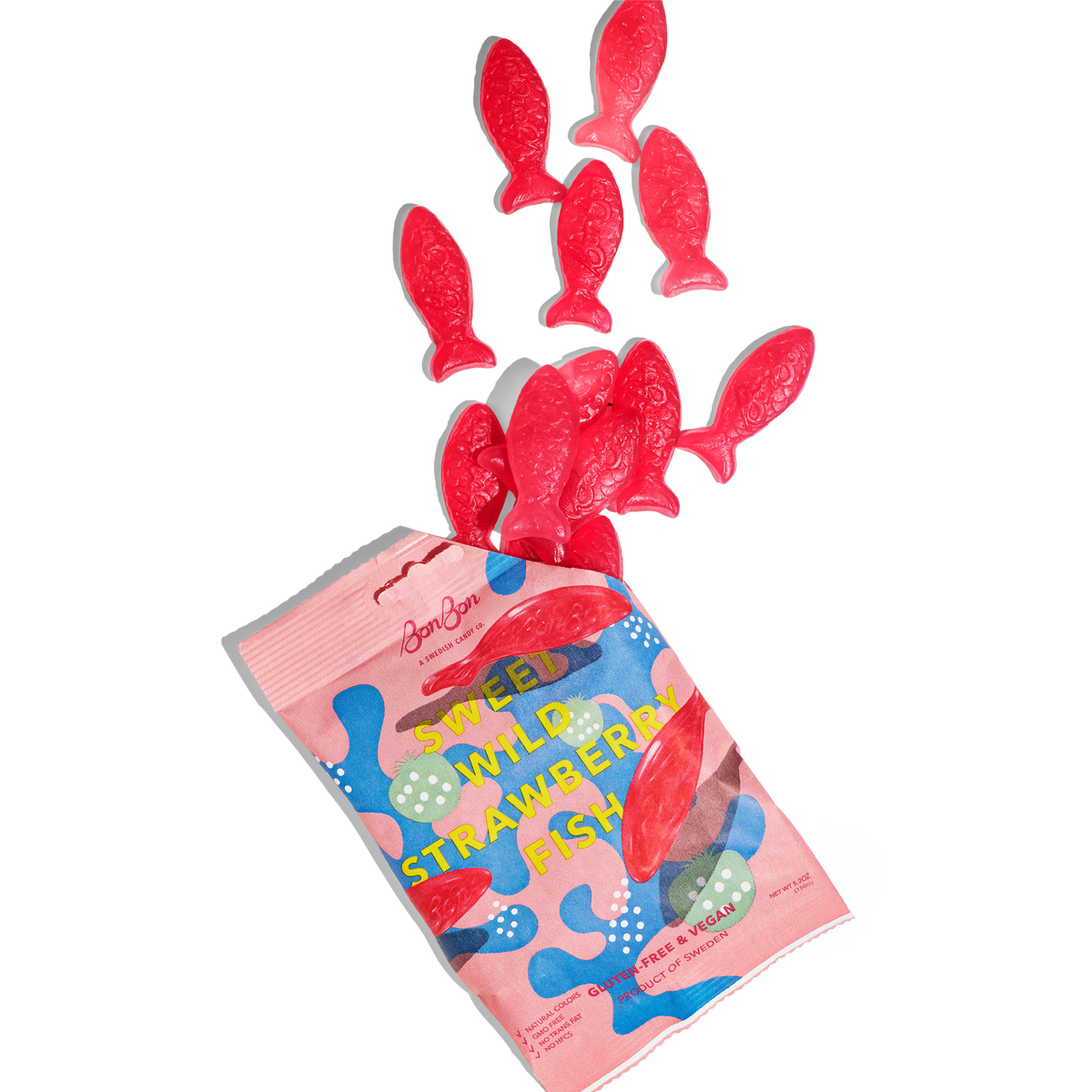 Swedish Candy - Sweet Wild Strawberry Fish