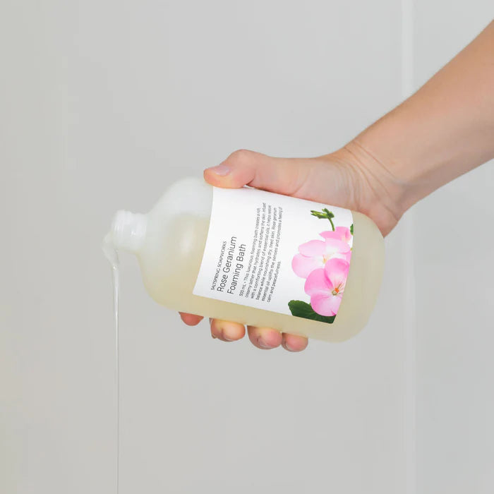Foaming Bath- Rose Geranium