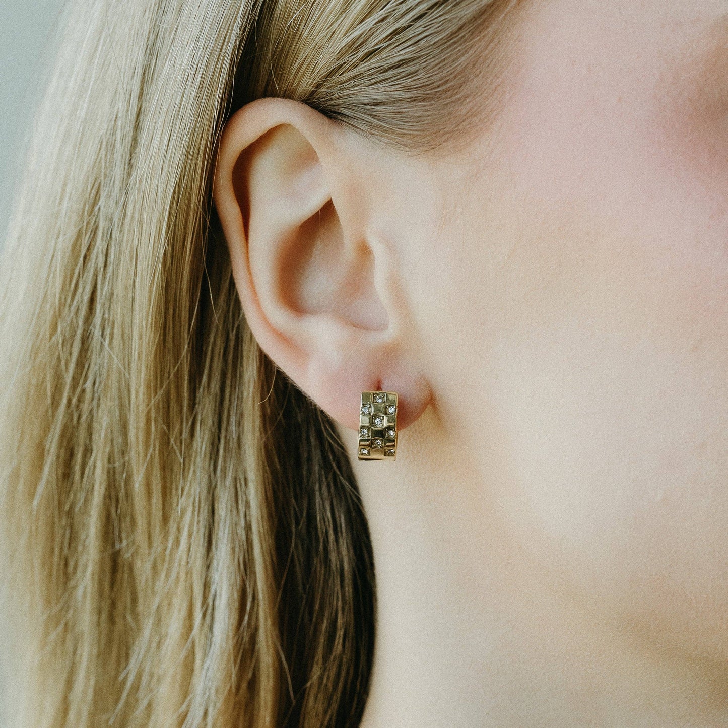 Earrings - Olivia Hoops