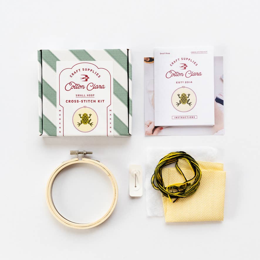 Cross Stitch Kit - Frog