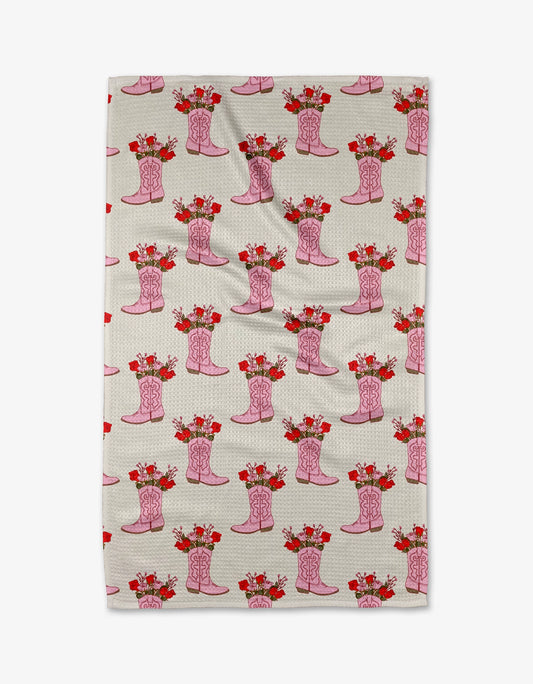 Cowgirl Boots Tea Towel