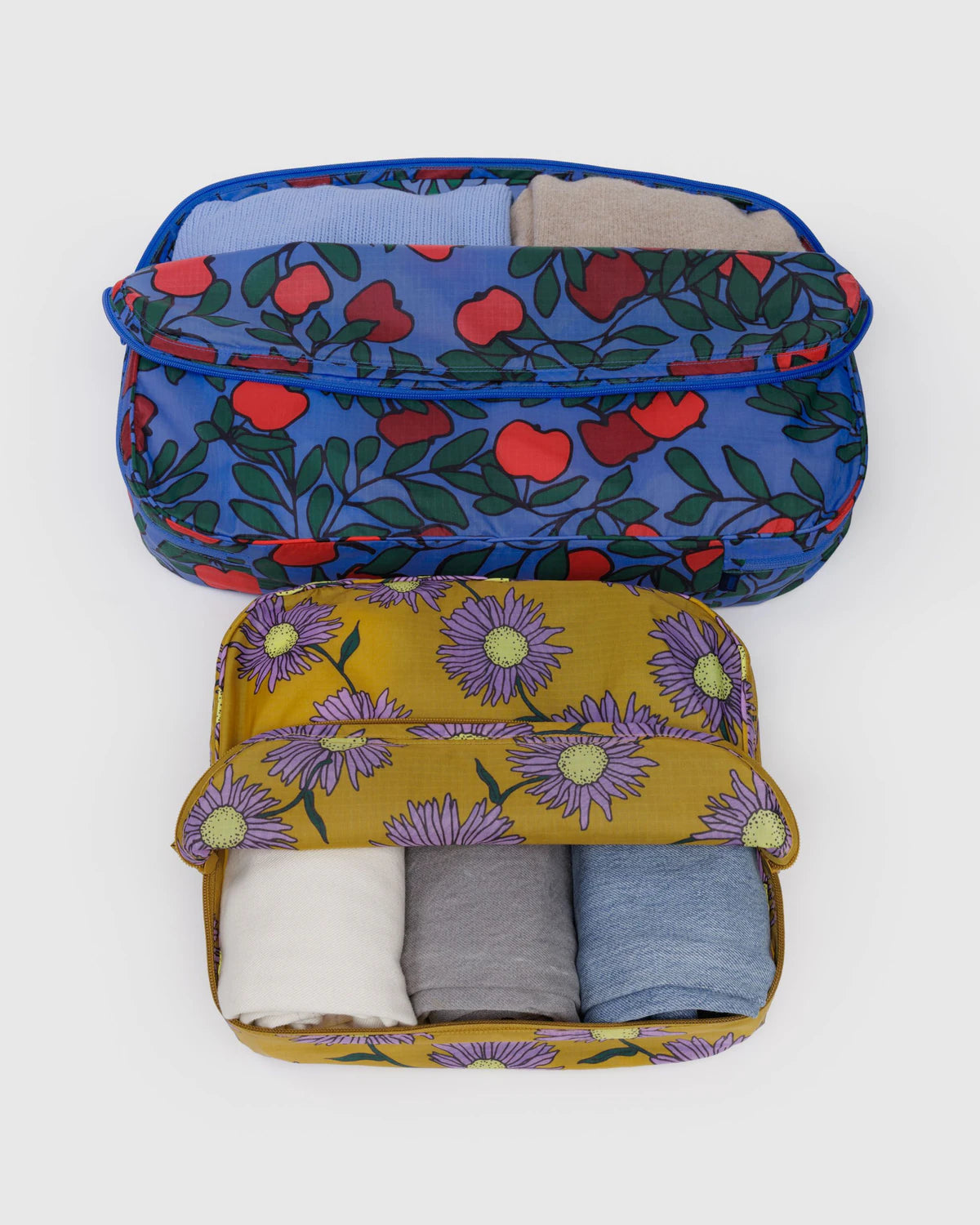 Packing Cube Set - Large - Night Orchard