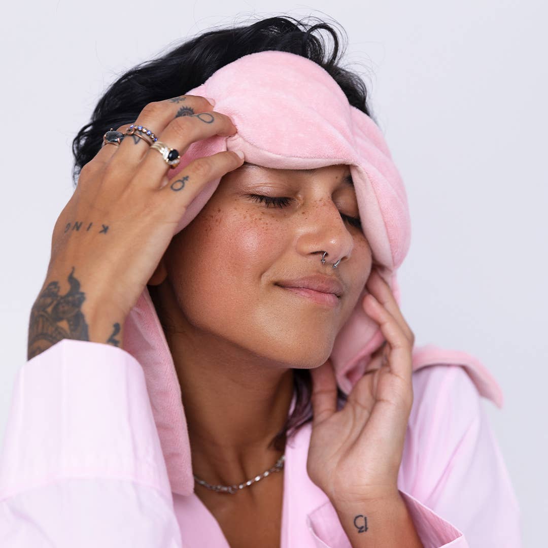 Weighted Sleep Mask - Blush
