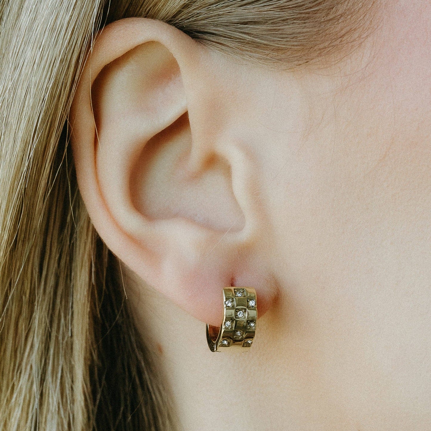 Earrings - Olivia Hoops