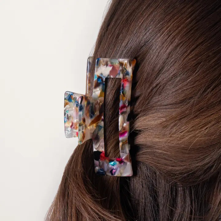 The Large Confetti Claw Clip