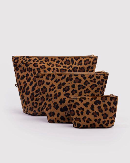 Go Pouch Set  - Leopard