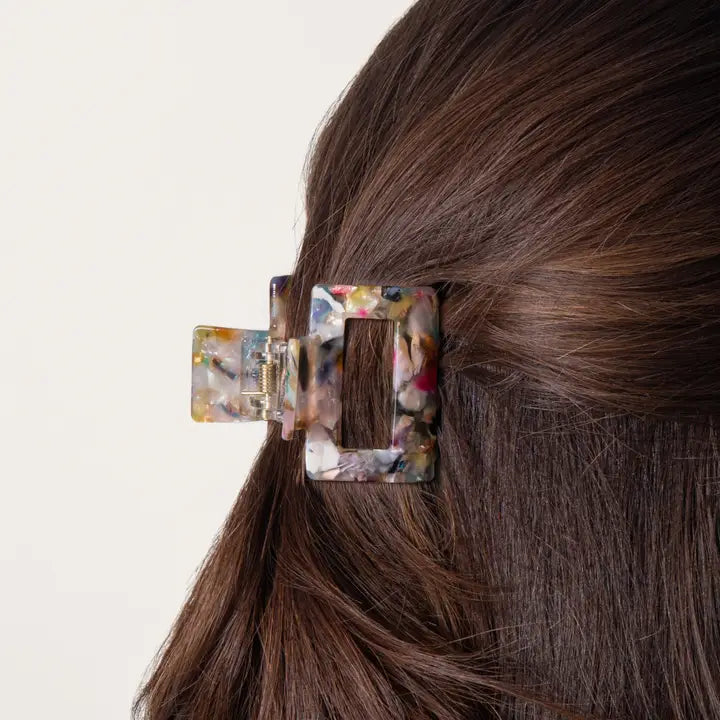 The Small Confetti Claw Clip