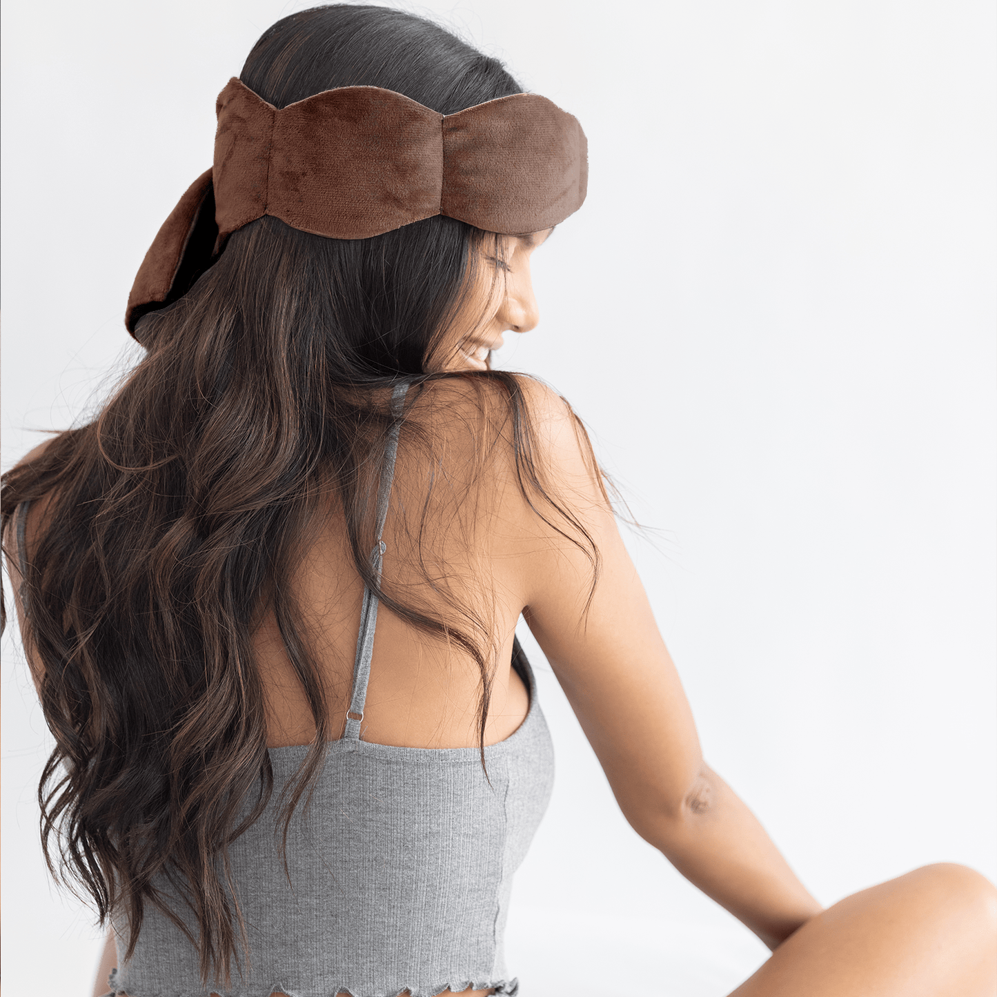 Weighted Sleep Mask - Mocha