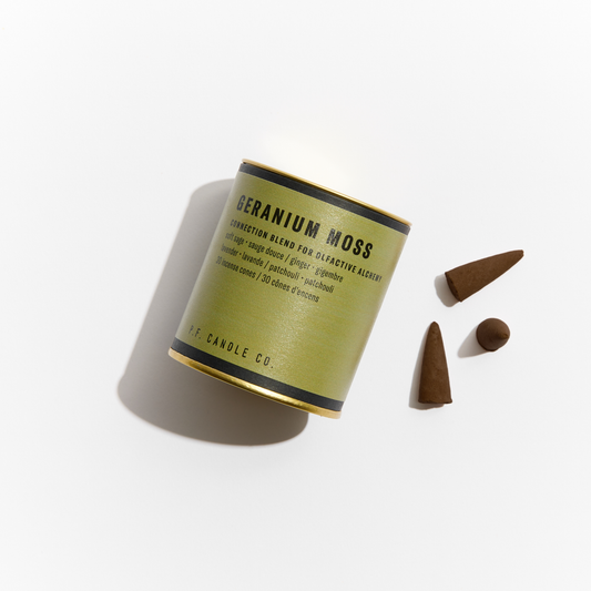 Alchemy - Incense Cones - Geranium Moss