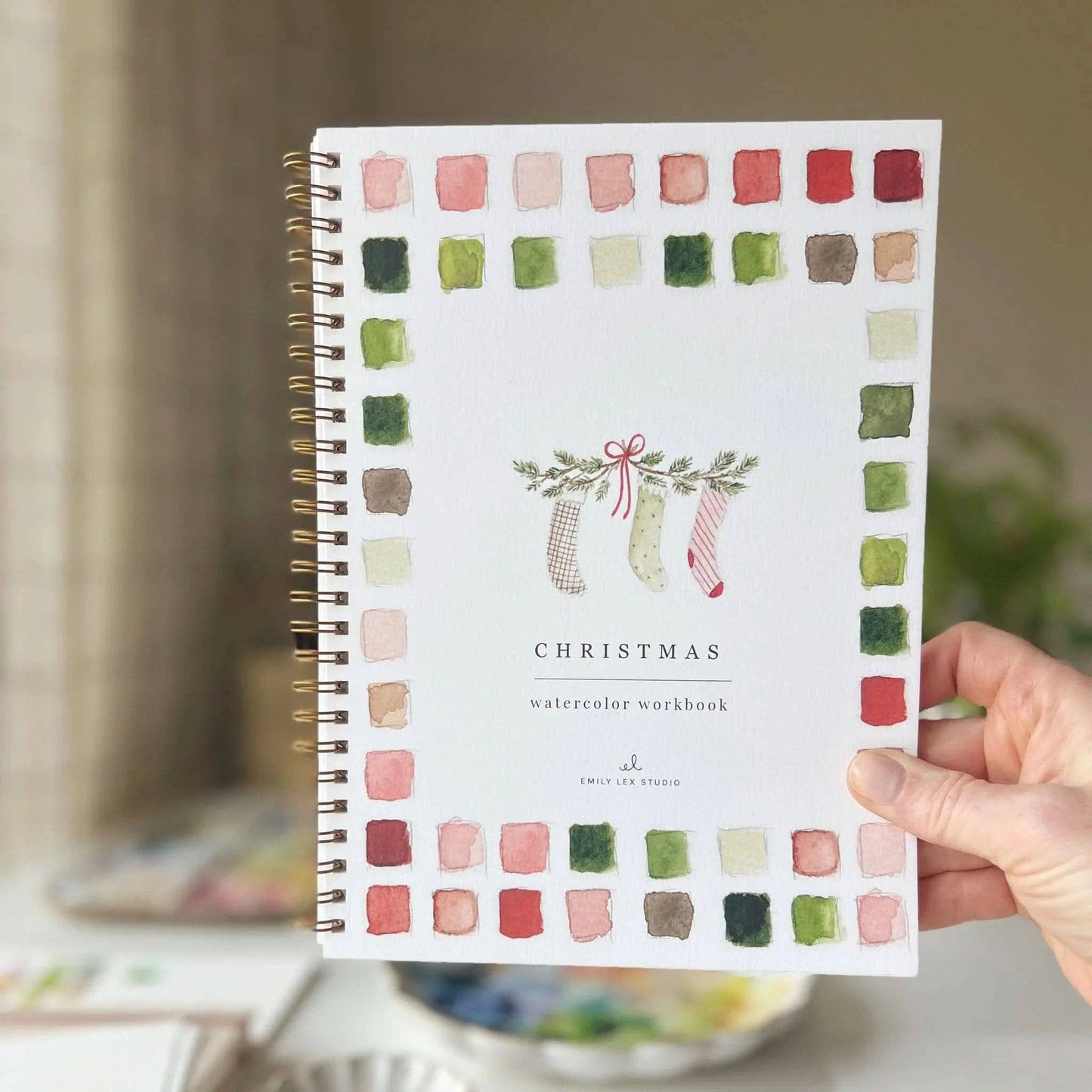 Watercolor Workbook - Christms