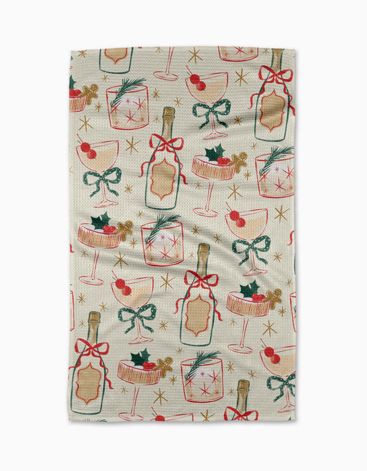 Tea Towel - Christmas Cocktails