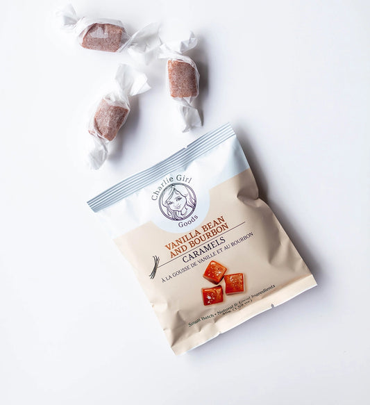Vanilla Bean & Bourbon Caramels