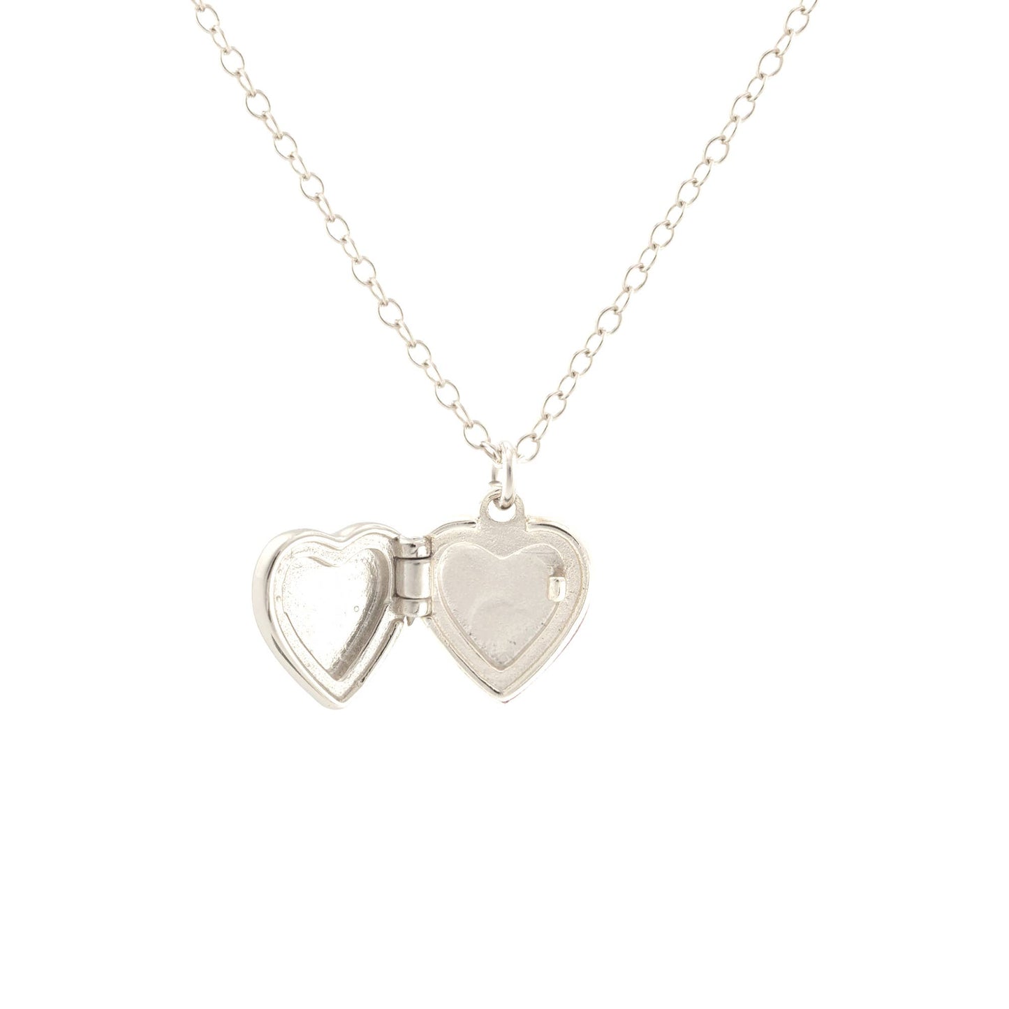 Necklace - Heart Locket | Sterling Silver Chain