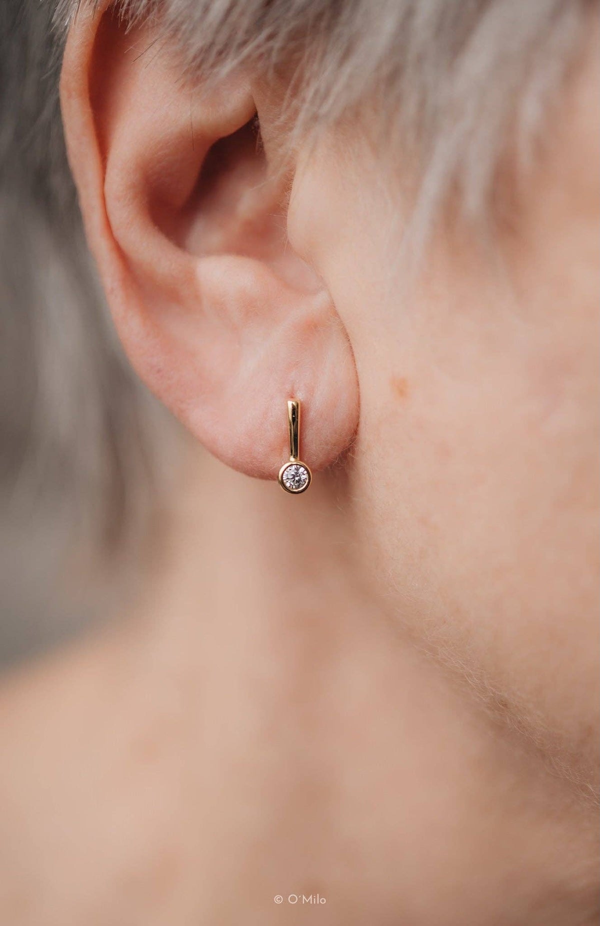 Delicate Graceful Drops - Silver