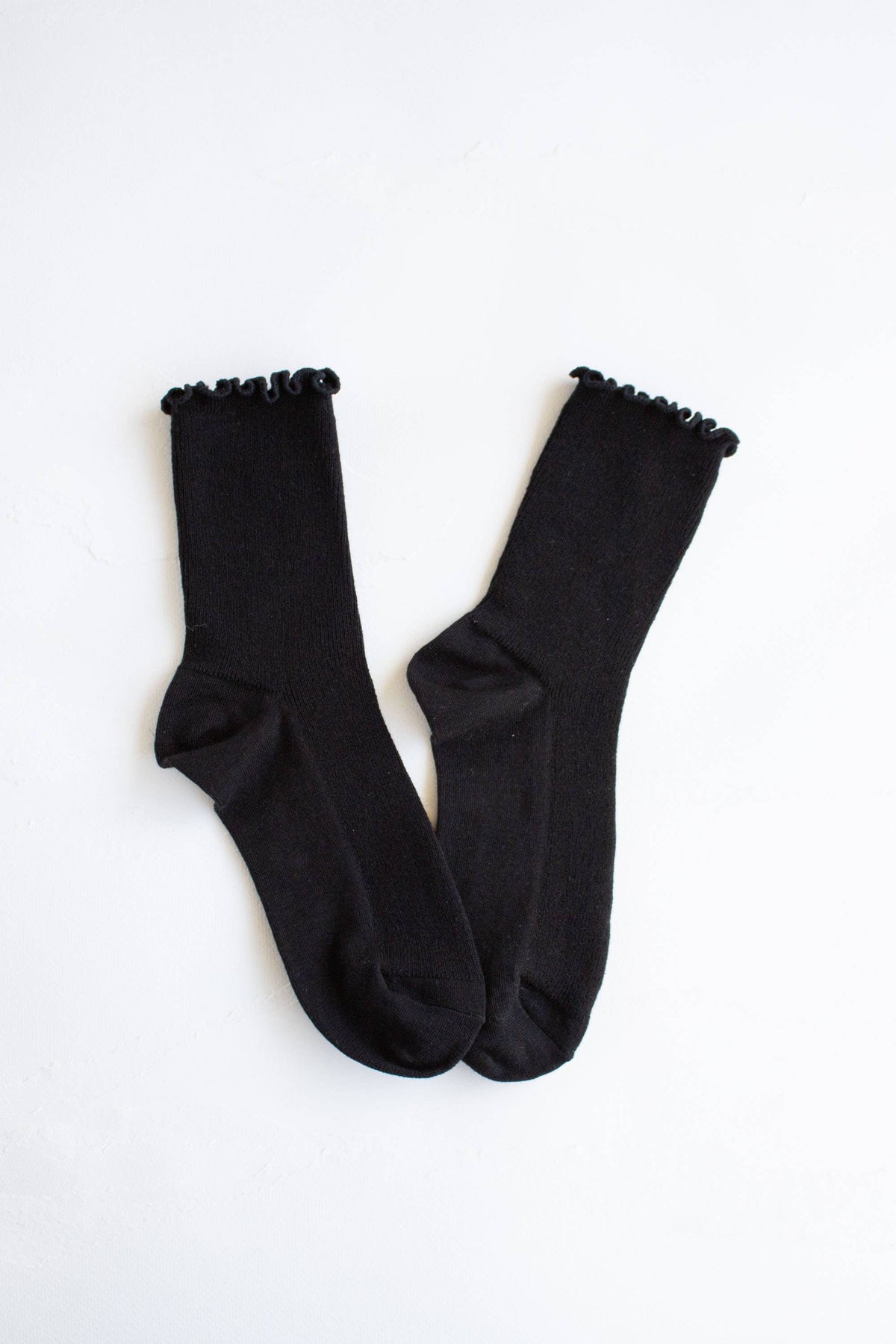 Ruffle Edge - Black