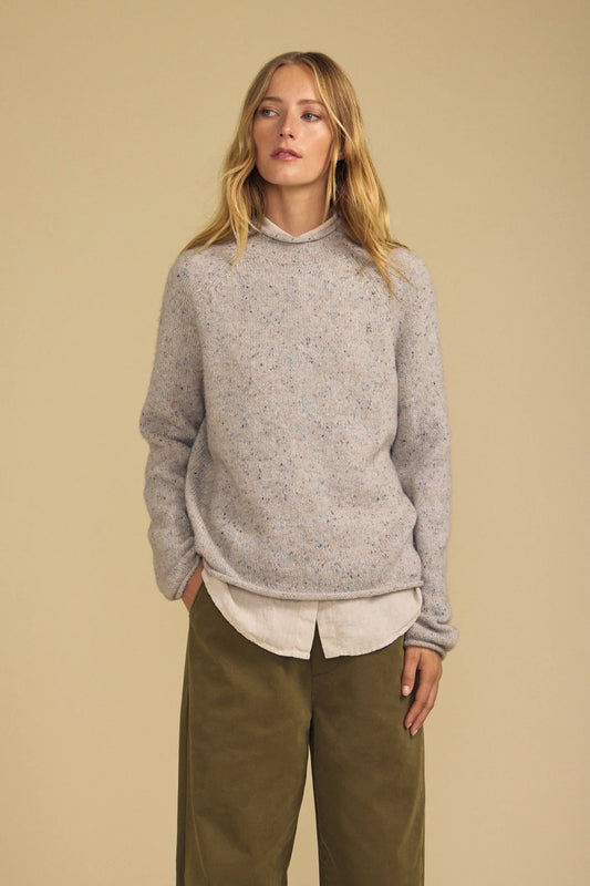 Velvet Joelle Tweed Knit Pullover
