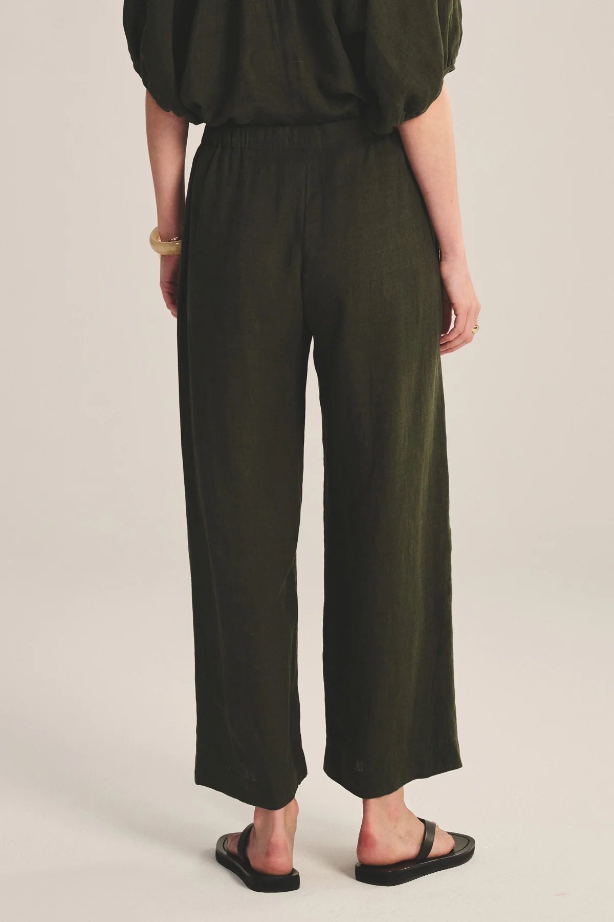 Velvet Lola Woven Linen Pant