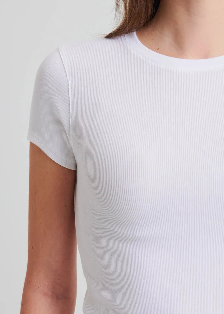 Assaraf Modal Rib Baby Tee