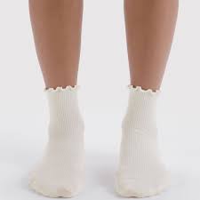 Baggu Lettuce Edge Socks-2 pack
