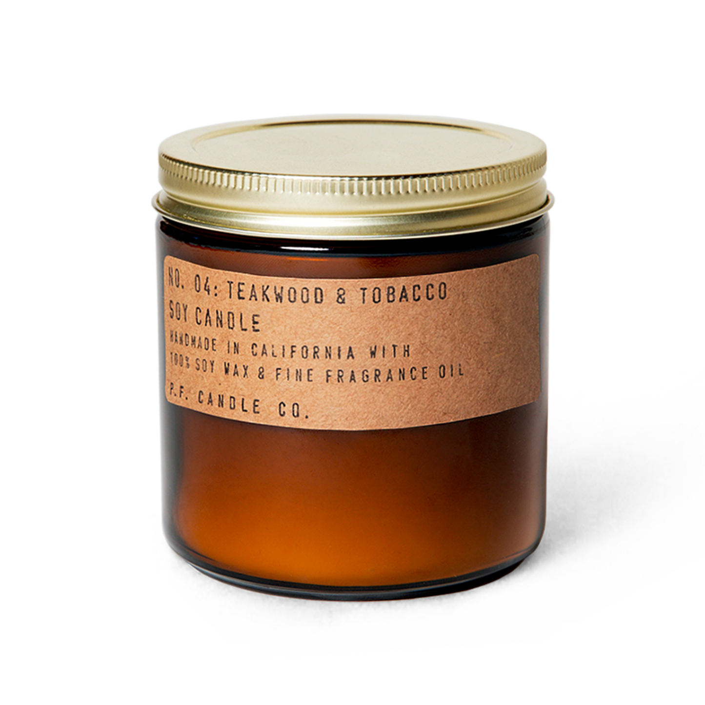 P.F. Candle Co 12.5 oz Candle - Teakwood & Tobacco