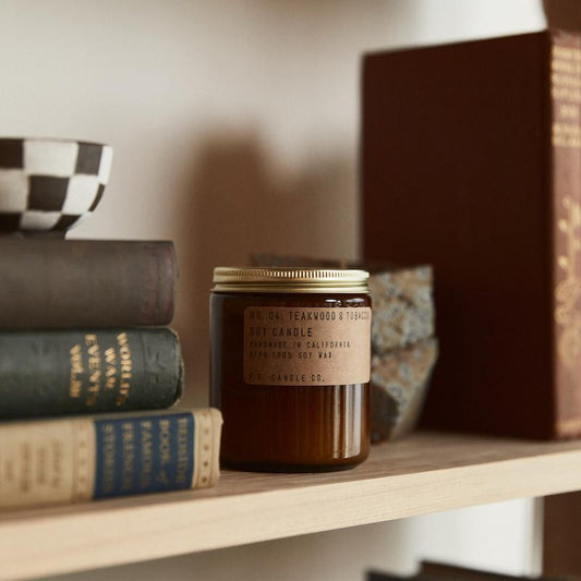 7.2 oz Candle - Teakwood & Tobacco