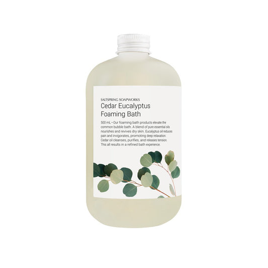 Foaming Bath
- Cedar Eucalyptus