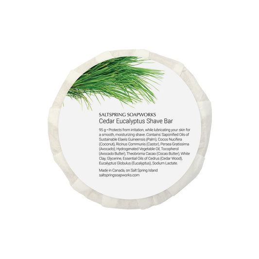 Cedar Eucalyptus Shave Bar