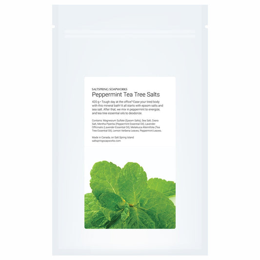 Bath Salts - Peppermint Tea Tree