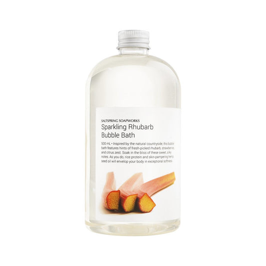 Sparkling Rhubarb Bubble Bath